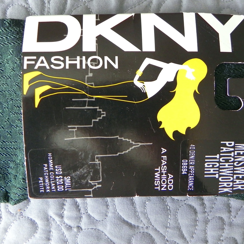 DKNY FASHION SZ. SMALL DARK GREEN  MADE IN ITALY